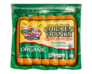 Bell & Evan’s Organic Chicken Hotdogs