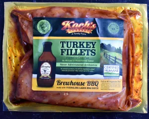Brewhouse BBQ Marinated Turkey Filets