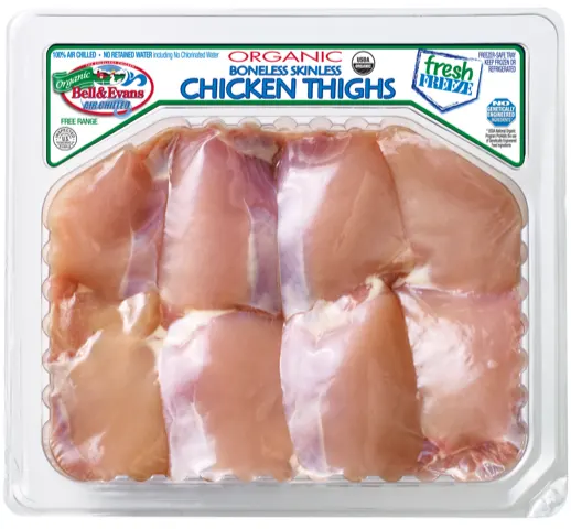 Organic Boneless Skinless Chicken Thighs