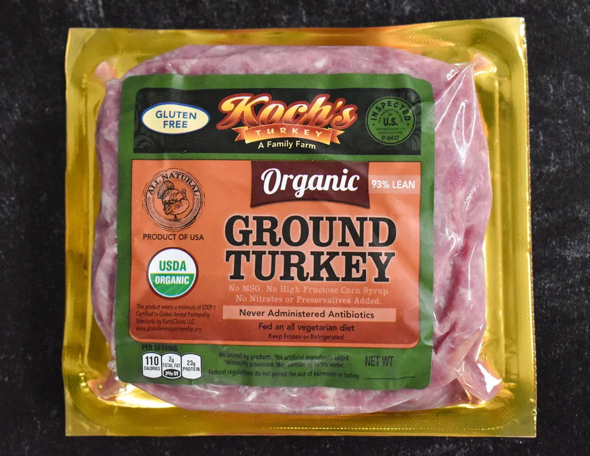 Organic Ground Turkey