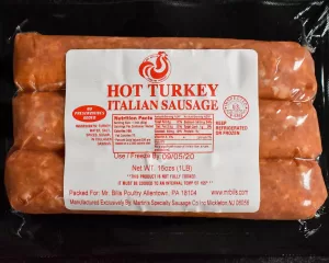 Hot Italian Turkey Sausage